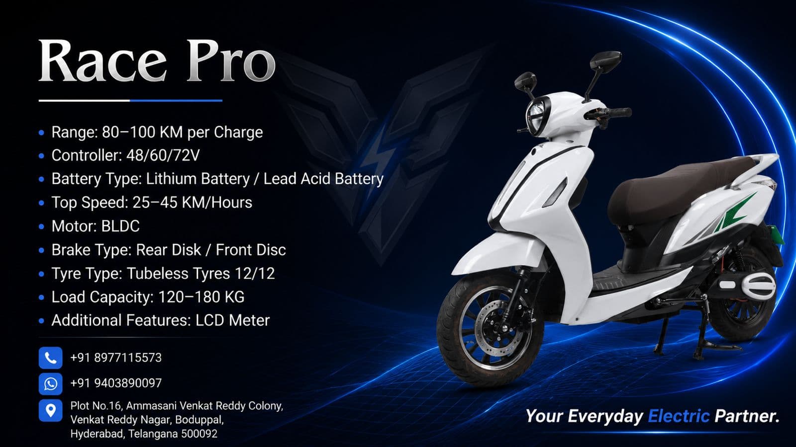 Vexis E Moto Race Pro